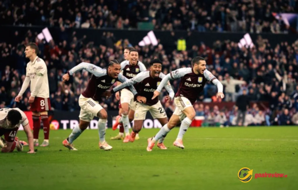 Aston Villa kalahkan Arsenal