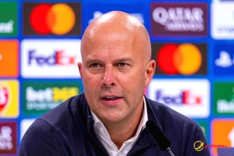 Mohamed Salah dan Arne Slot