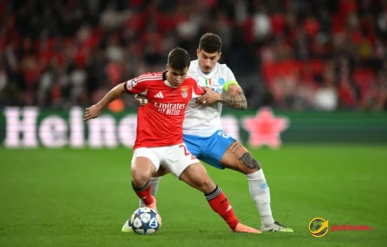 Napoli kalah 0-2 dari Benfica