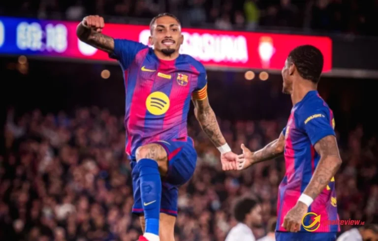 Raphinha amankan kemenangan Barcelona
