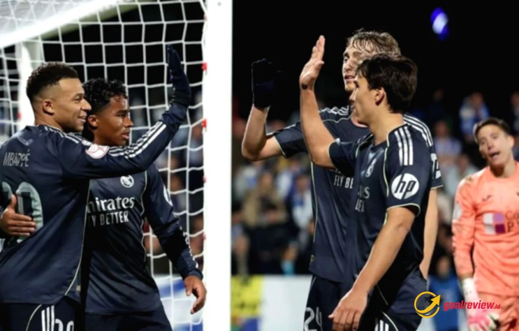 Real Madrid ke 16 besar Copa del Rey