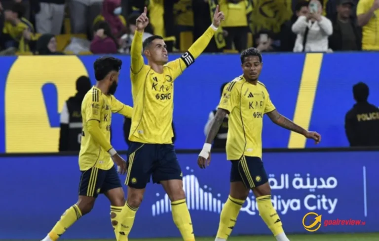 Ronaldo Dua Gol Al Nassr Menang