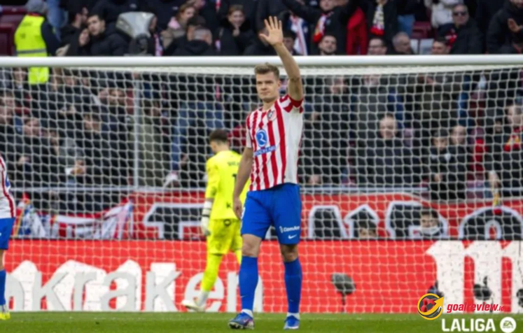 Alexander Sorloth antar Atletico Madrid