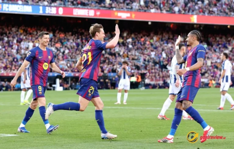Barcelona Menang 3-0 Lawan Levante