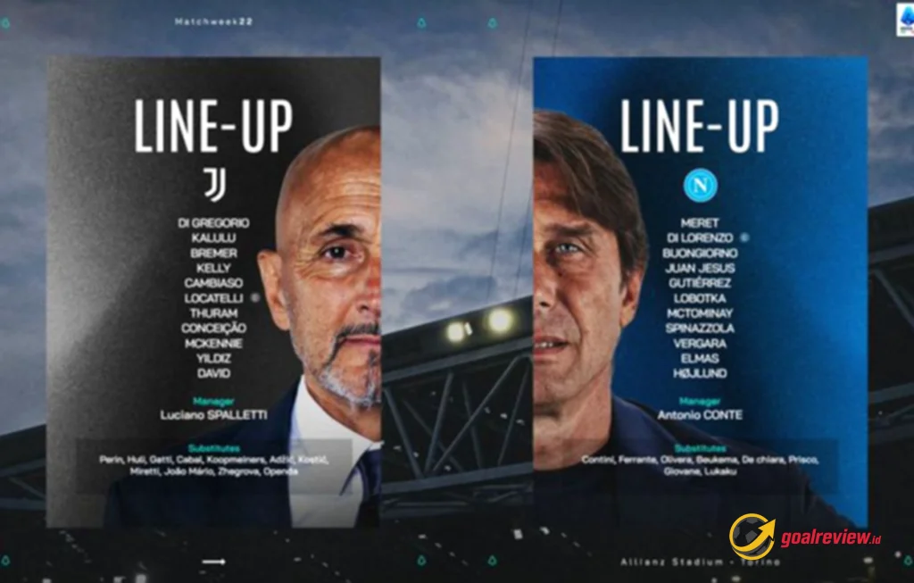 Juventus menang tiga gol tanpa balas