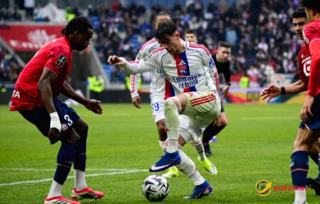 Lyon vs Lille 1-0