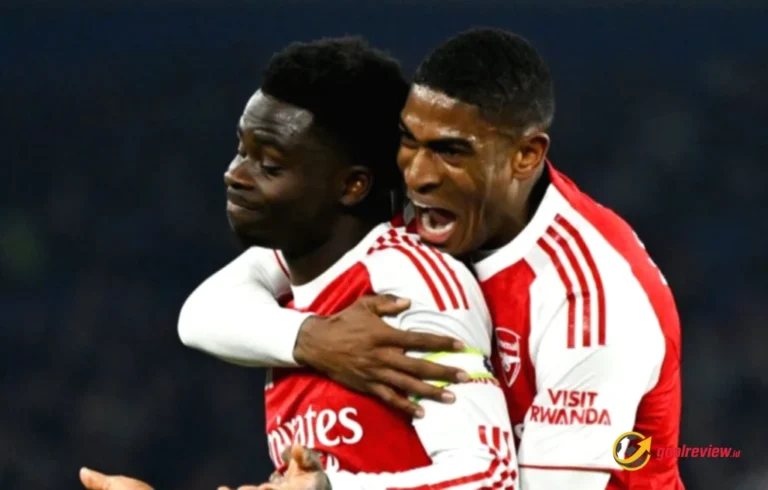 Gol Cepat Bukayo Saka