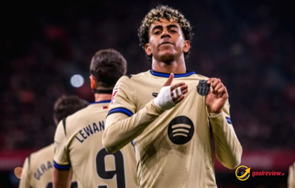 Gol Lamine Yamal Barcelona