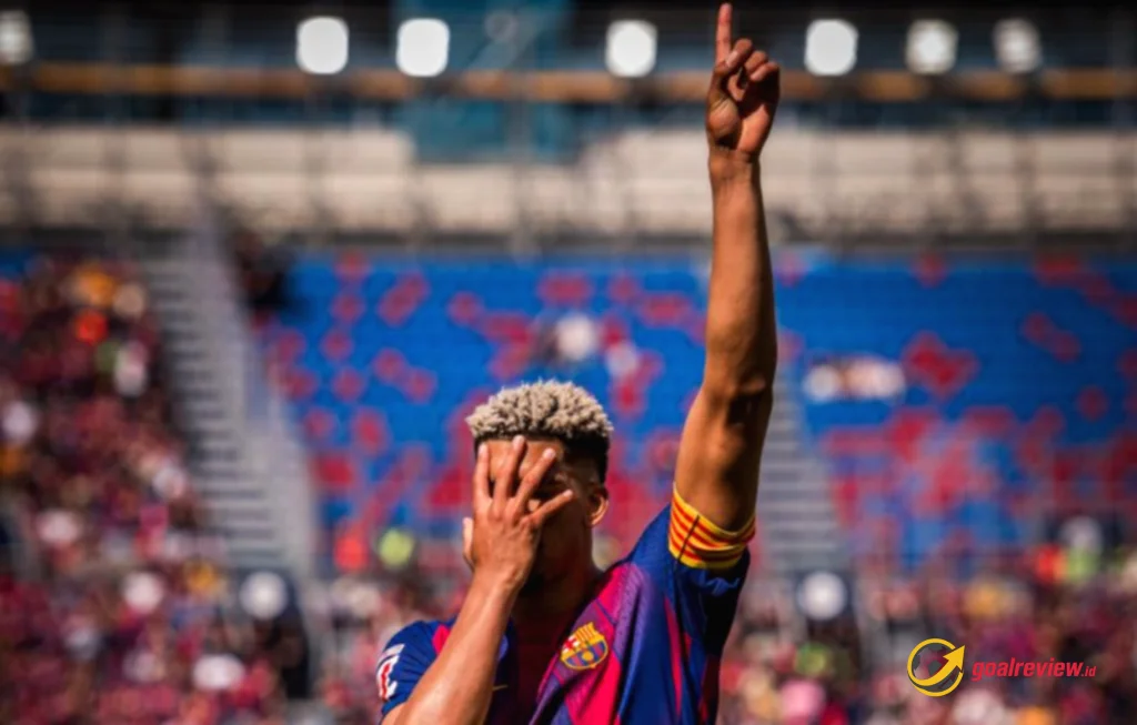 Gol Ronald Araujo Barcelona