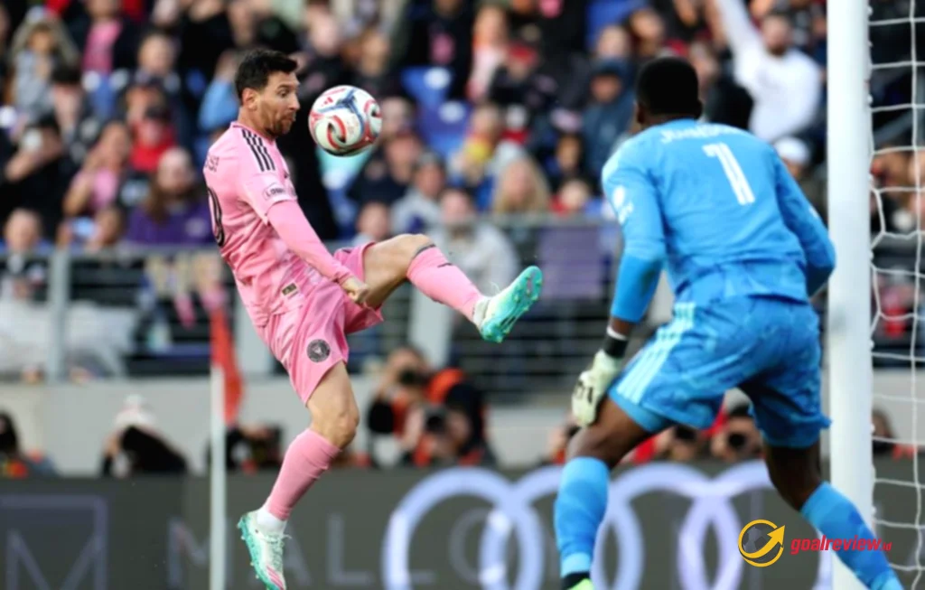 Messi Cetak Gol DC United Vs Inter Miami