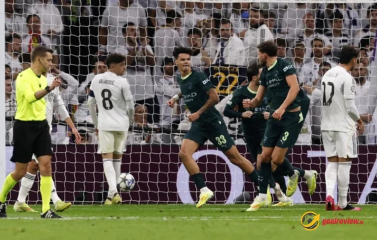 Real Madrid vs Man City UCL