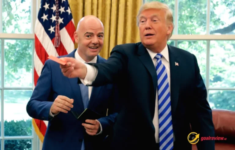 Gianni Infantino dan Trump