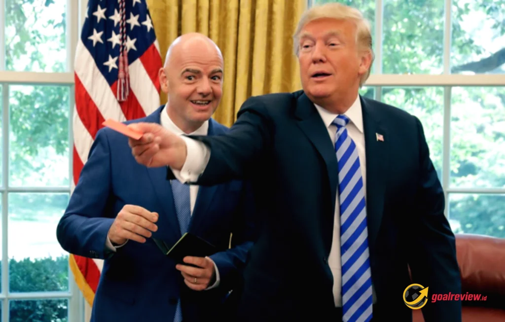 Gianni Infantino dan Trump