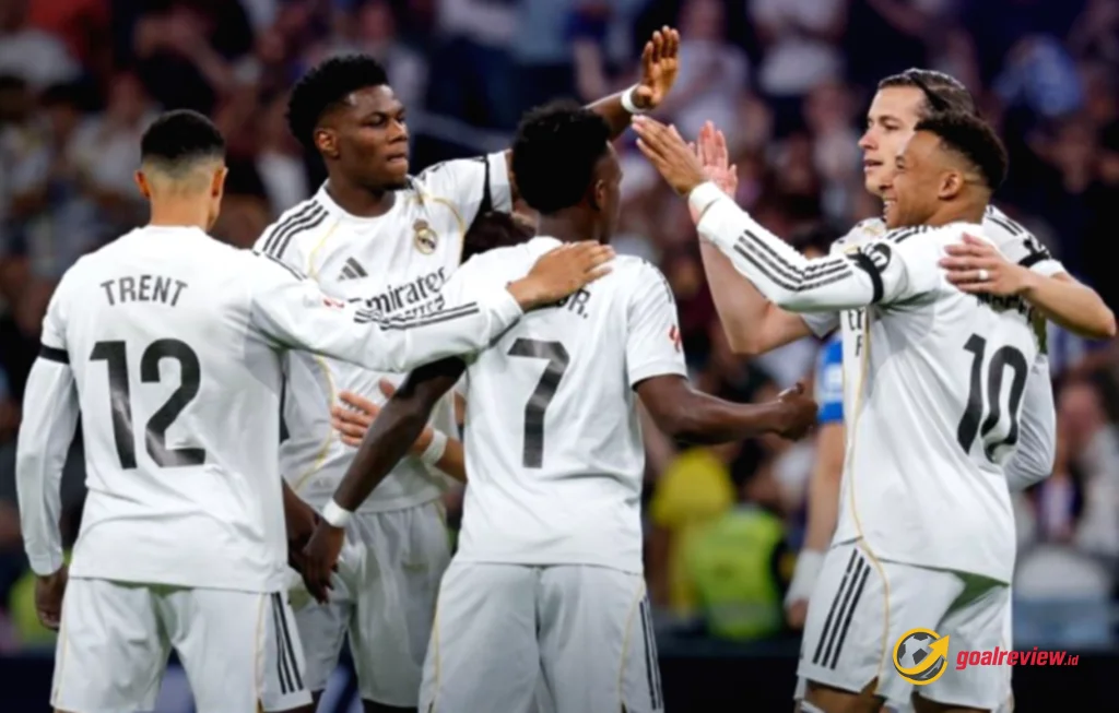 Gol Mbappe dan Vinicius